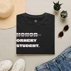 Ornery Student Shirt, Funny Back to School T-Shirt, Not Honor Student Tee, Middle School Humor, High School Student Gift, Gildan 64000