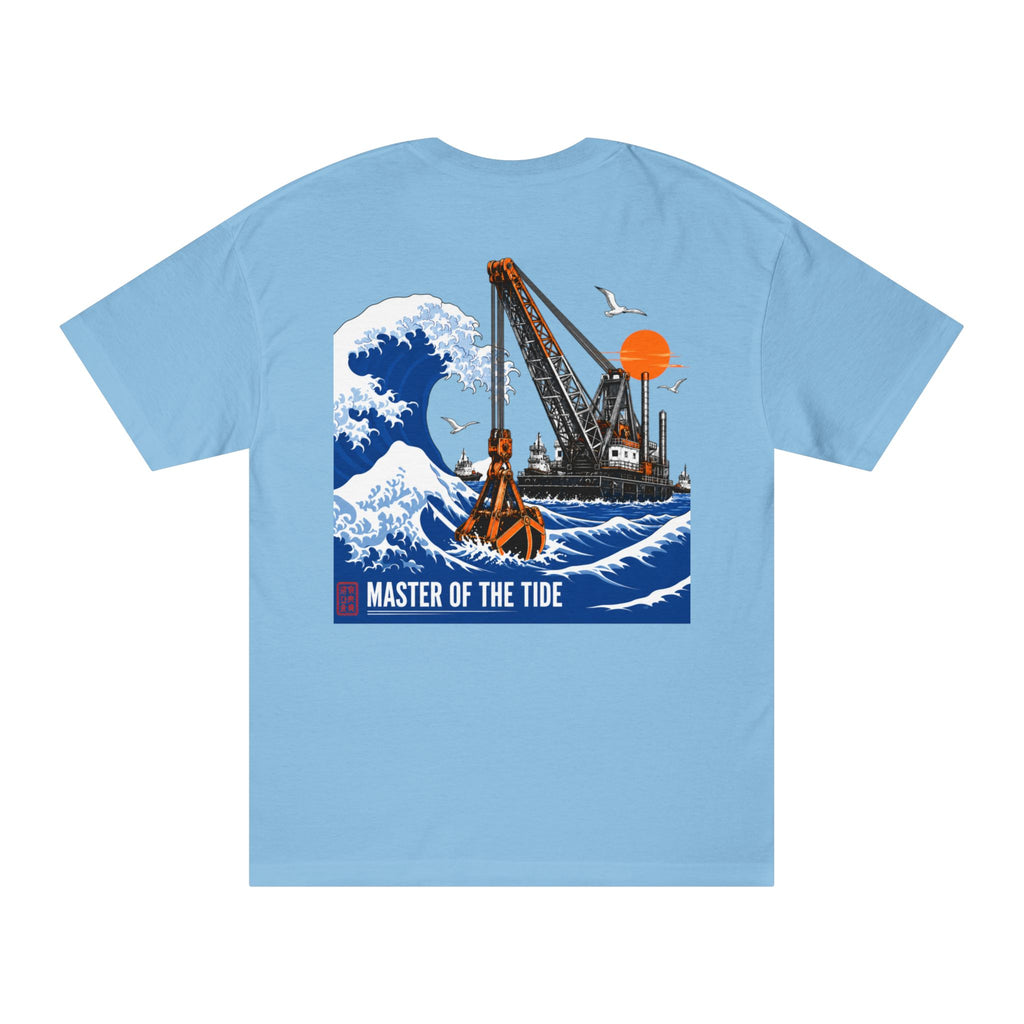 Dredging Shirt, Master of the Tide Tee, Clamshell Dredge Shirt, Marine Construction Gift, Dredge Operator T-Shirt