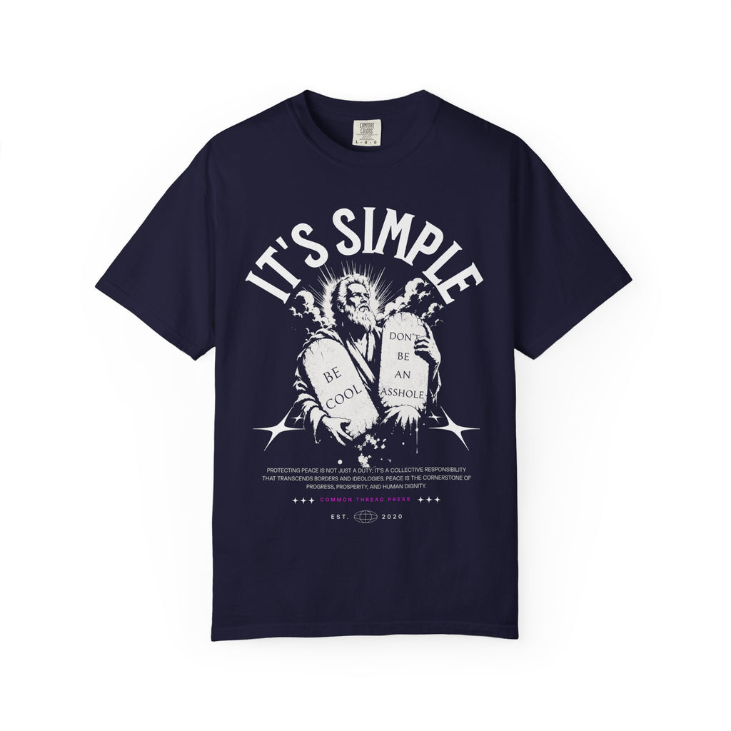 It's Simple. Be Cool. Don't Be an Asshole. | Premium Graphic T-Shirt