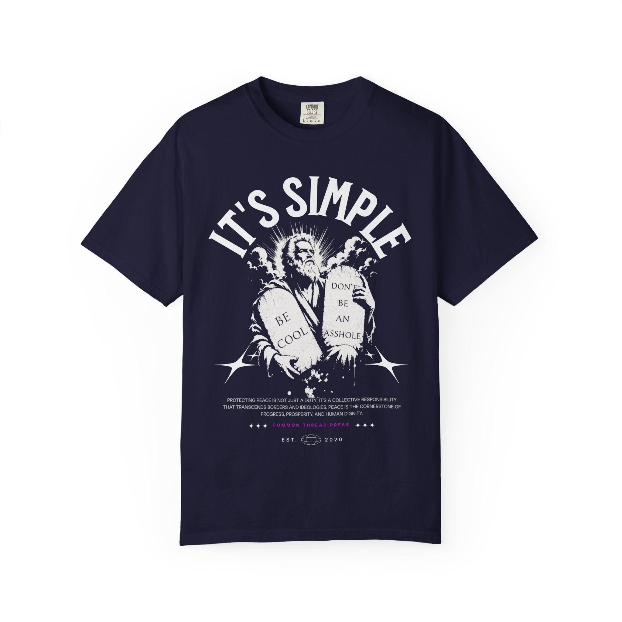 It's Simple. Be Cool. Don't Be an Asshole. | Premium Graphic T-Shirt