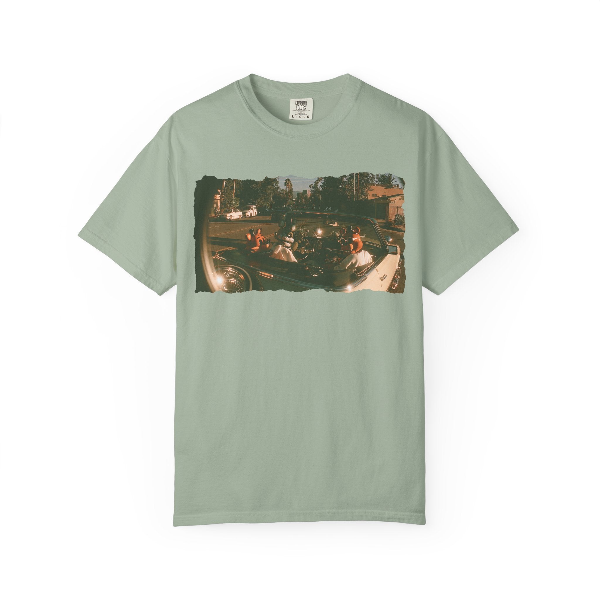 FNAF Cruising LA Shirt | Freddy Road Trip Tee | Retro Horror Game Shirt | Vintage Gamer Graphic Tee | Five Nights Fan Gift