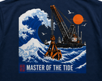 Dredging Shirt, Master of the Tide Tee, Clamshell Dredge Shirt, Marine Construction Gift, Dredge Operator T-Shirt