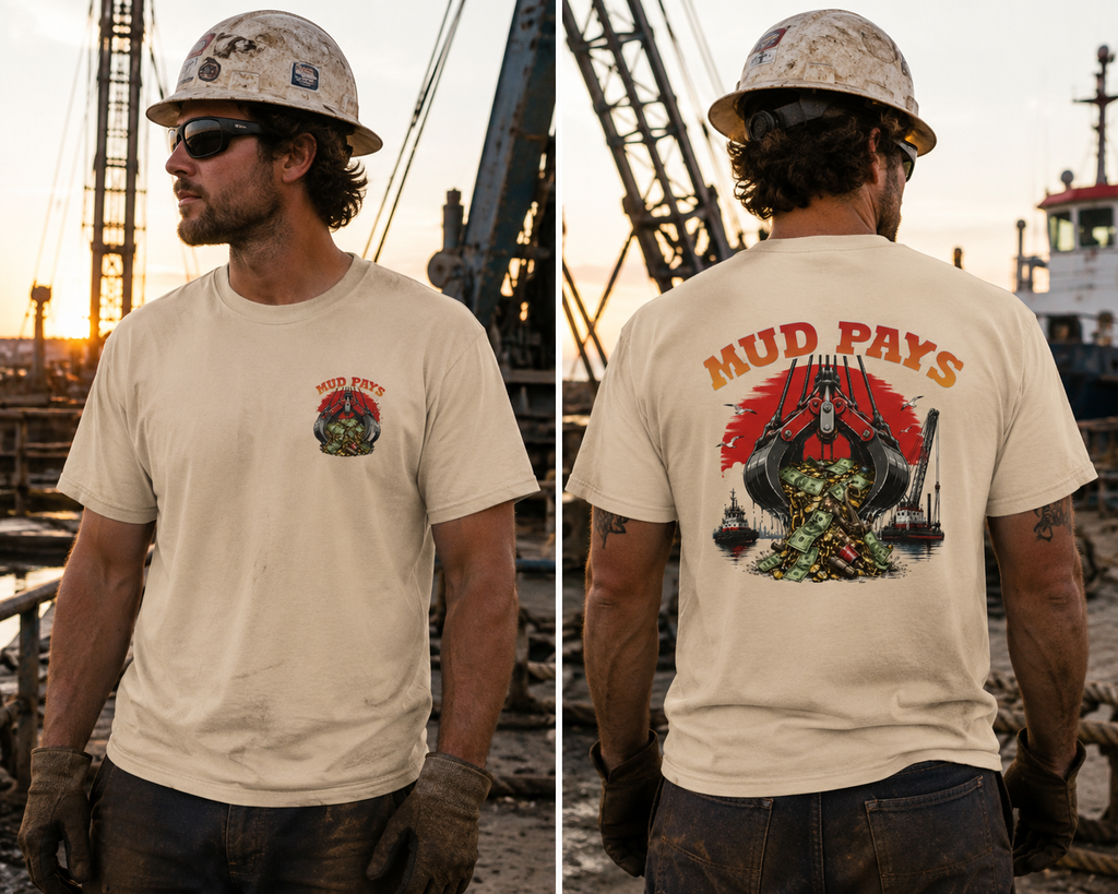 Mud Pays | Dredging Graphic Tee