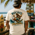 Mahaloes Surf Taco T-Shirt | "Muchos Mahalos" Hawaiian Surf & Tacos Graphic Tee