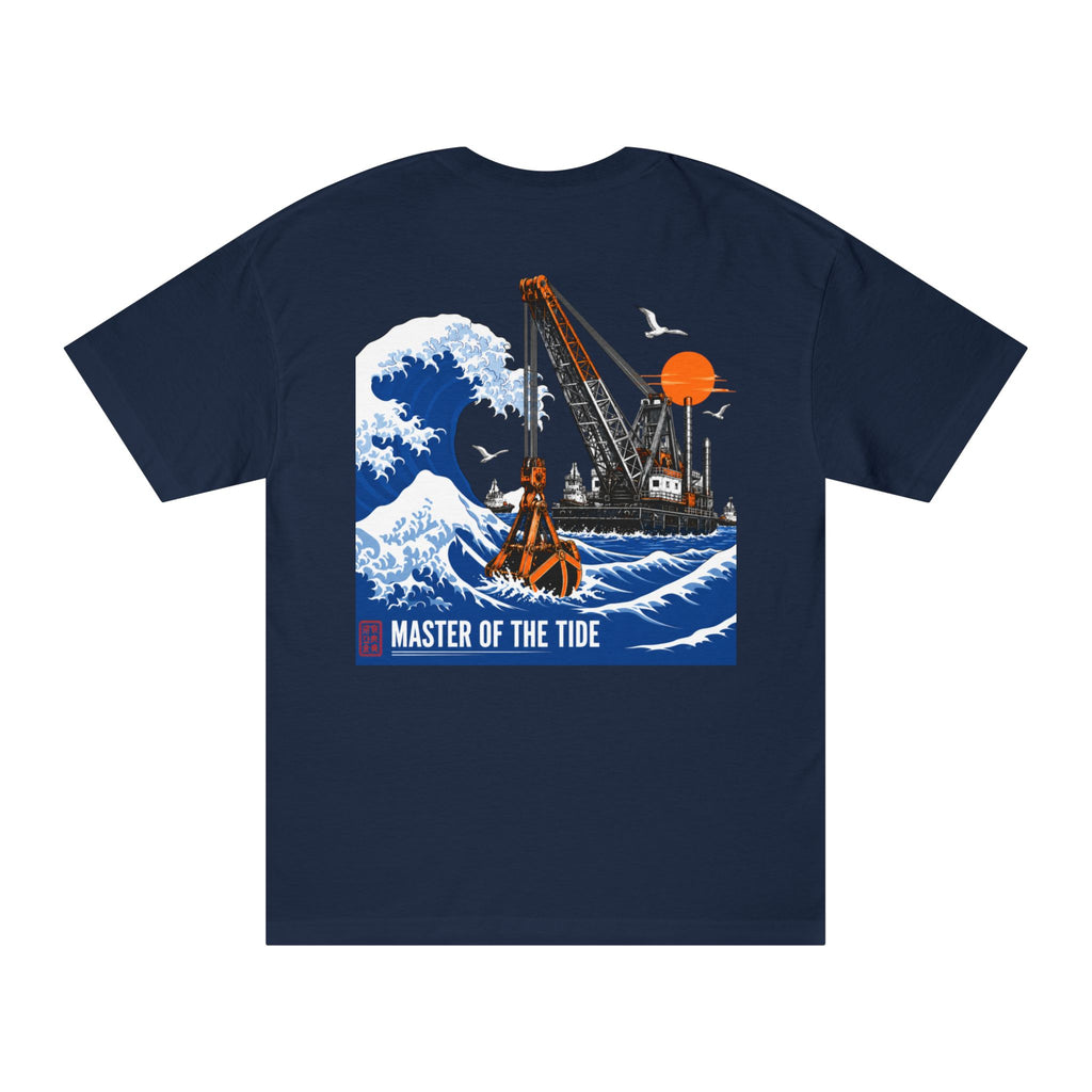 Dredging Shirt, Master of the Tide Tee, Clamshell Dredge Shirt, Marine Construction Gift, Dredge Operator T-Shirt