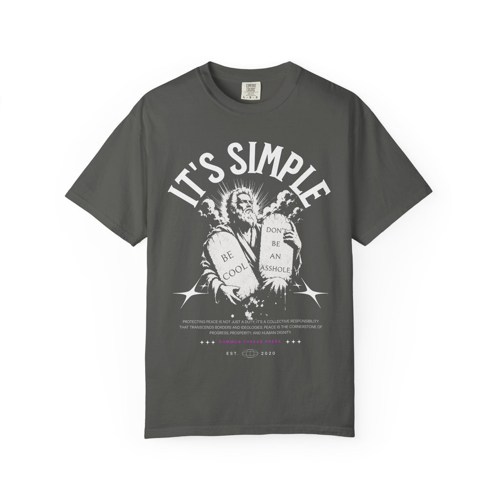 It's Simple. Be Cool. Don't Be an Asshole. | Premium Graphic T-Shirt