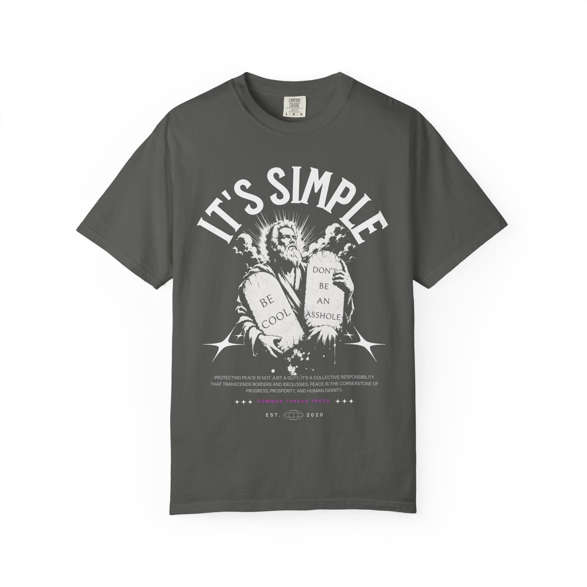 It's Simple. Be Cool. Don't Be an Asshole. | Premium Graphic T-Shirt
