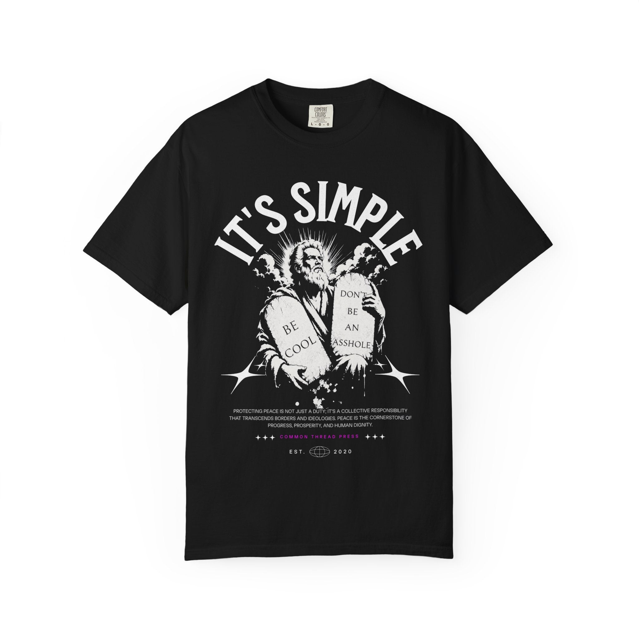 It's Simple. Be Cool. Don't Be an Asshole. | Premium Graphic T-Shirt