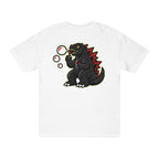 Cute Godzilla Bubble Shirt, Kaiju Pocket Tee, Funny Monster T-Shirt, Japanese Monster Graphic Tee, Anime Inspired Gift, Unisex Tee