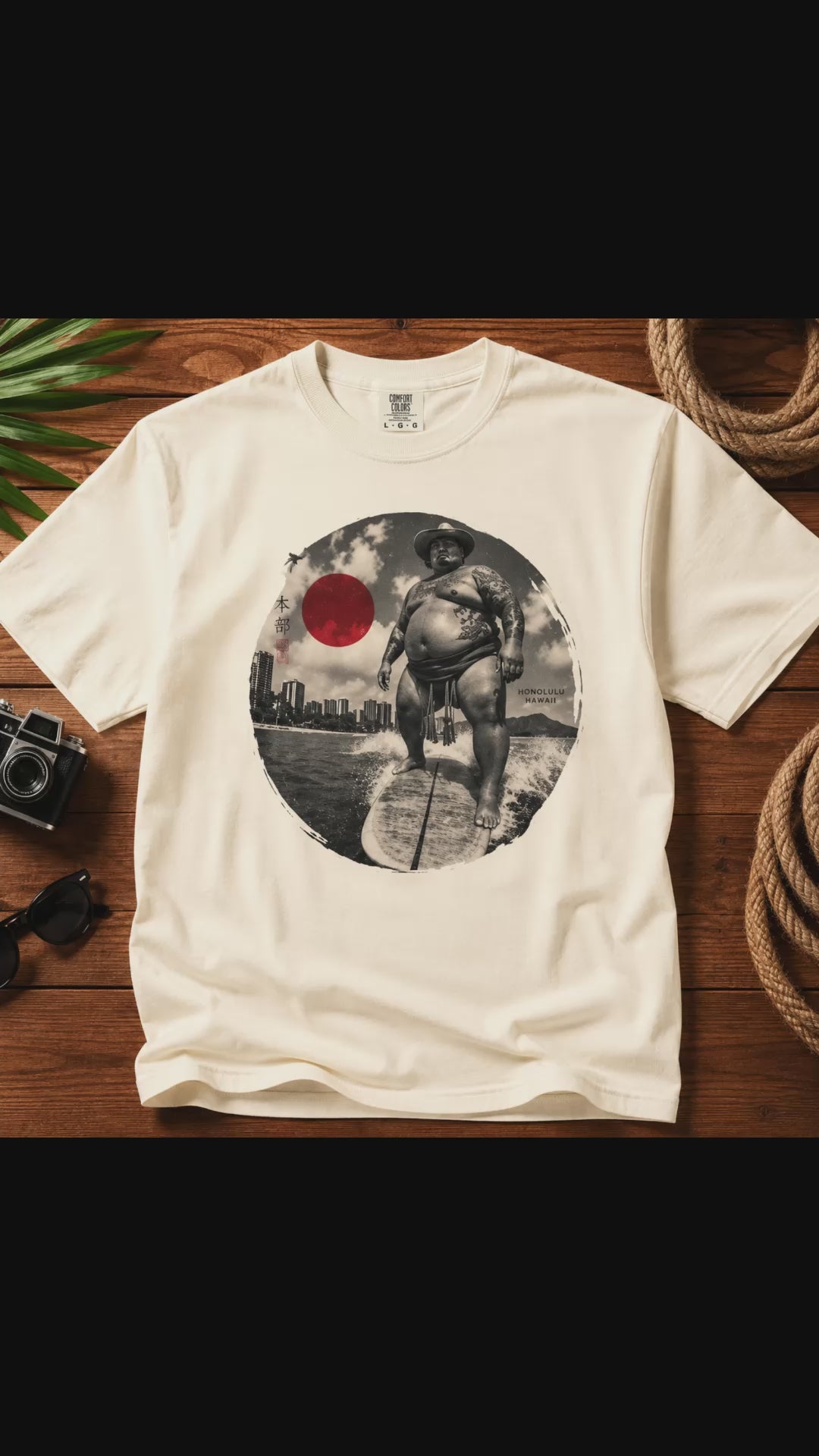 Cowboy Sumo | Honolulu Surf Tee
